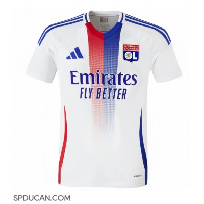 Muški Nogometni Dres Olympique Lyonnais Alexandre Lacazette #10 Domaci 2024-25 Kratak Rukav Muški Nogometni Dres Olympique Lyonnais Alexandre Lacazette #10 Domaci 2024-25 Kratak Rukav